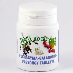 Bionit Fokhagyma-Galagonya-Fagyöngy tabletta 150x